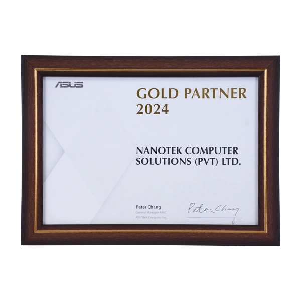 Asus Gold Partner Award 2024