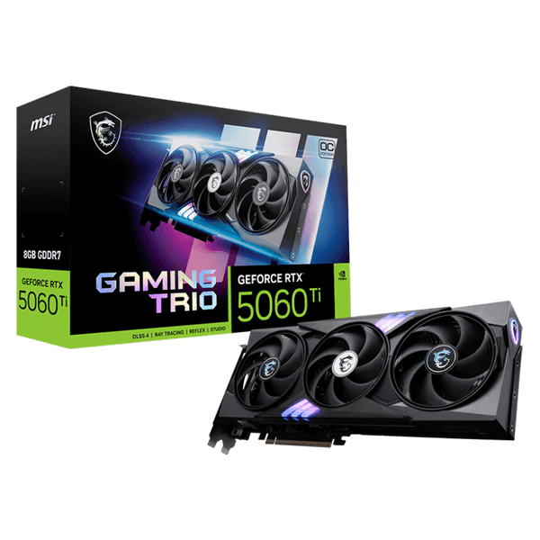 MSI GeForce RTX 5060 Ti 8G GAMING TRIO OC