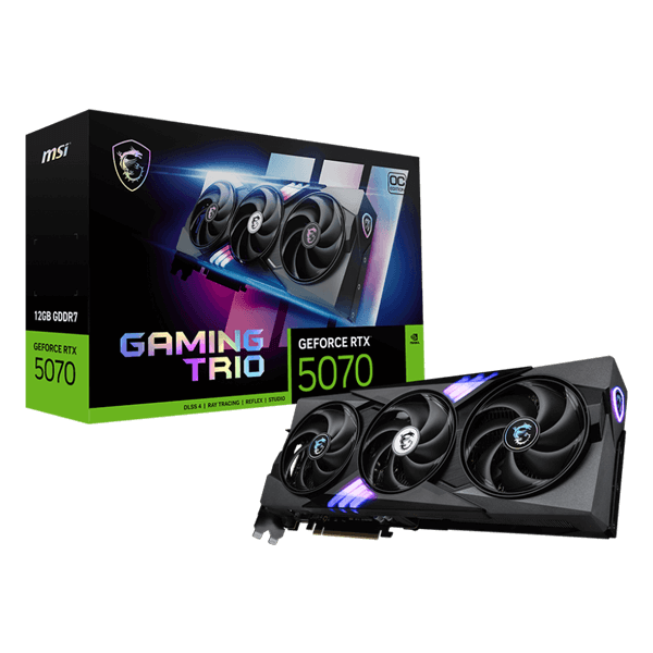 MSI GeForce RTX 5070 12G GAMING TRIO OC