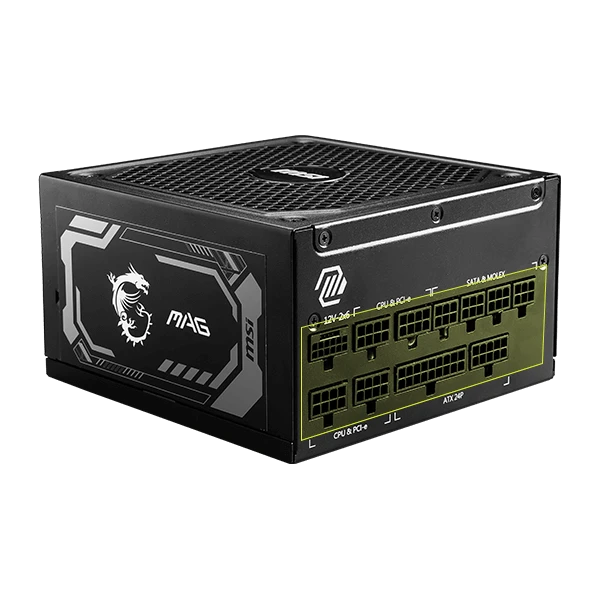 MSI MAG A1000GL PCIE5 80+ Gold Fully Modular