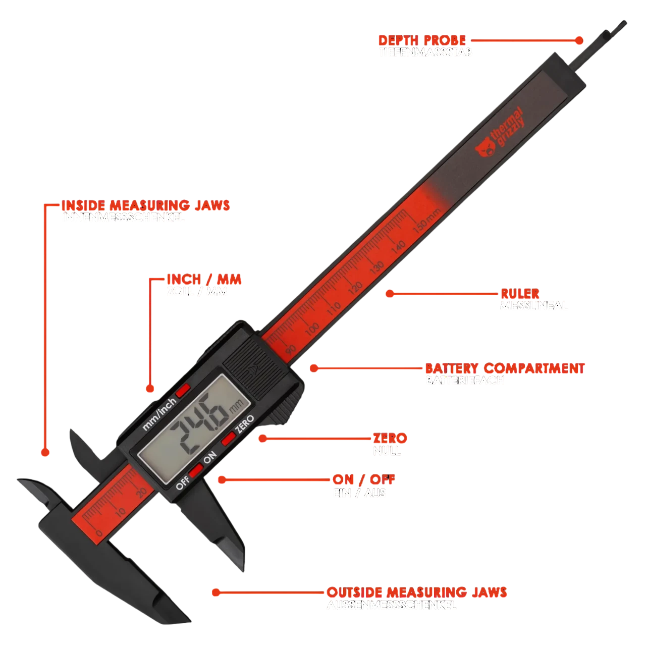 Thermal Grizzly  Caliper 150MM