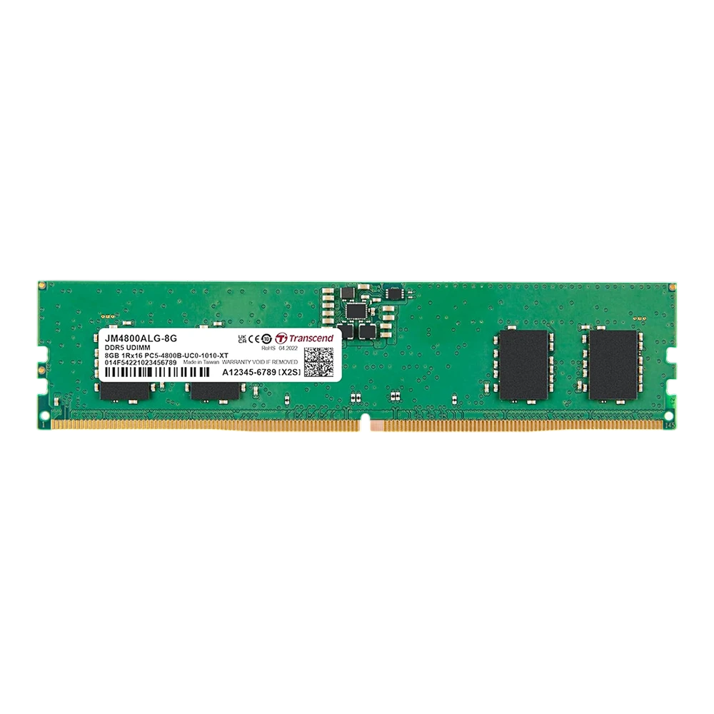 Transcend 8GB DDR5 4800MHz Desktop RAM