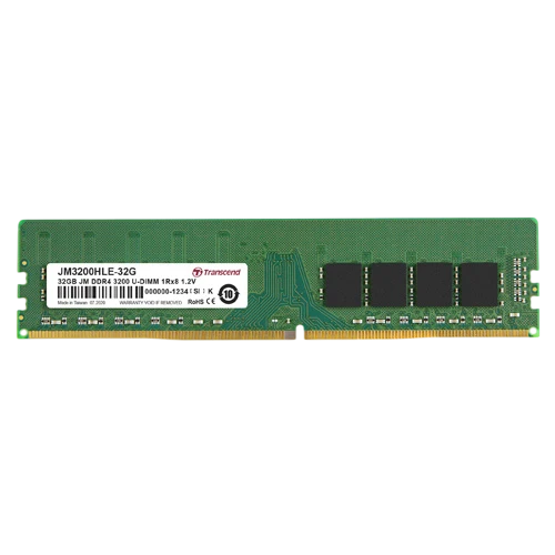 Transcend 32GB DDR4 3200MHz Desktop RAM