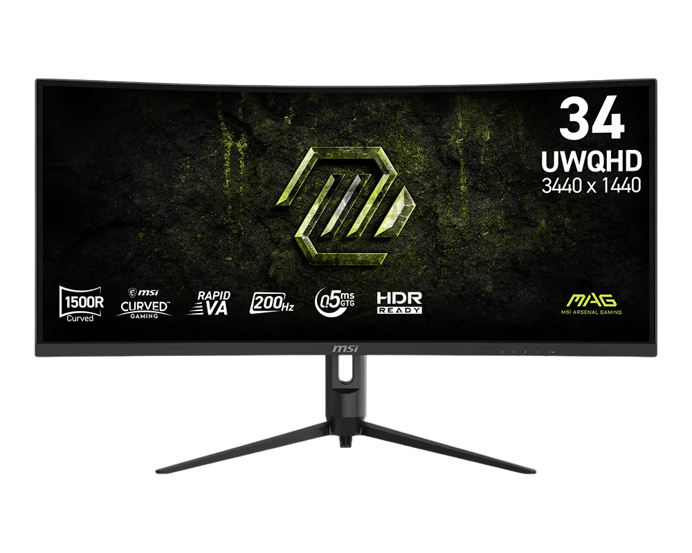 MSI MAG 342CQRF E20 34" UWQHD 200Hz VA Gaming Monitor
