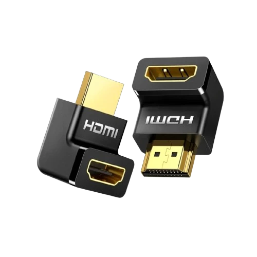 UGREEN HDMI 4K MALE TO FEMALE DOWN-ANGLED ADAPTER- 20109