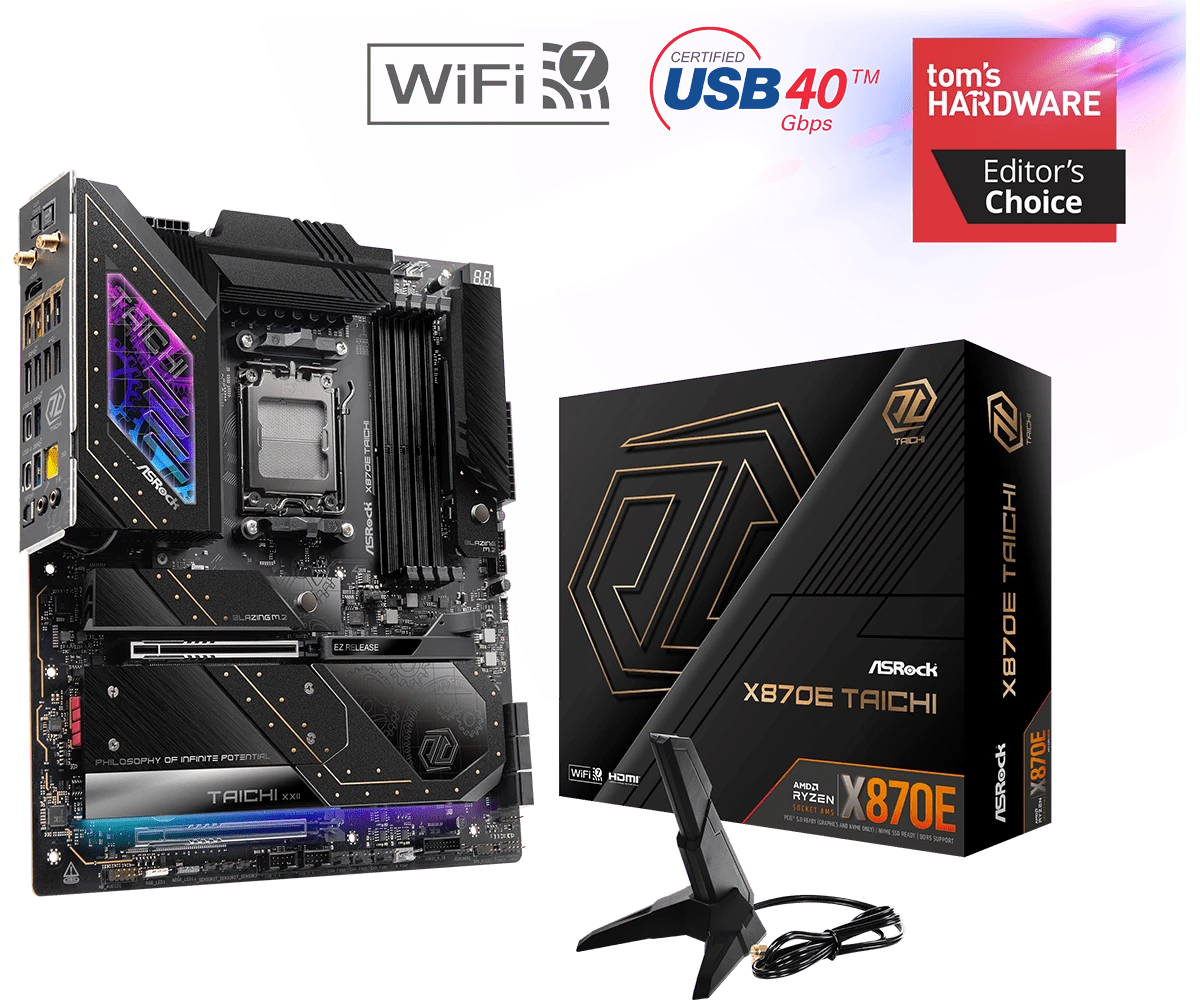 ASROCK X870E TAICHI WIFI DDR5