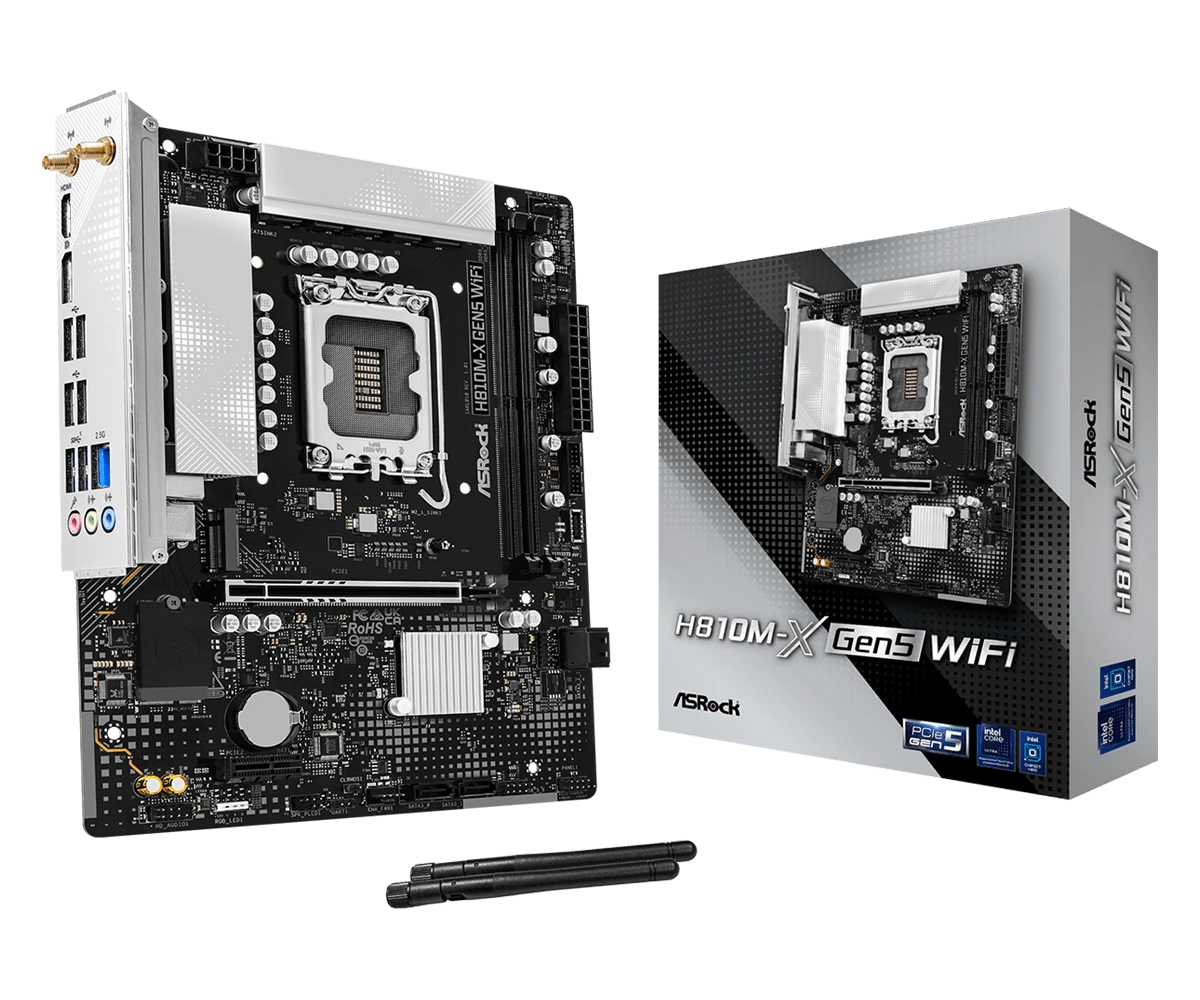 ASROCK H810M-X GEN5 WIFI DDR5