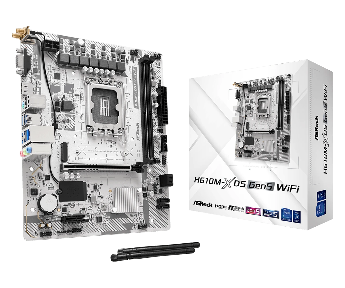 ASROCK H610M-X GEN5 WIFI DDR5