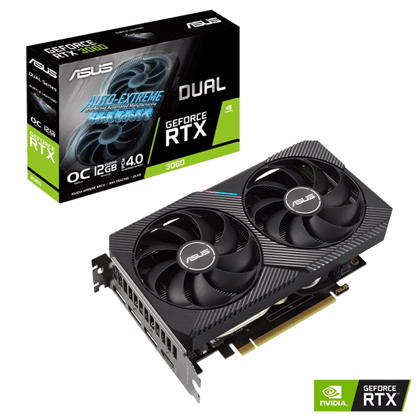 ASUS Dual GeForce RTX 3060 12GB GDDR6