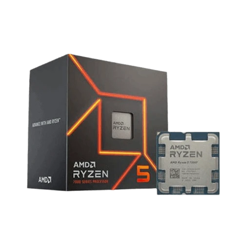 AMD Ryzen 5 7500F (up to 5.0Ghz 6-cores 12-threads) 32M Cache