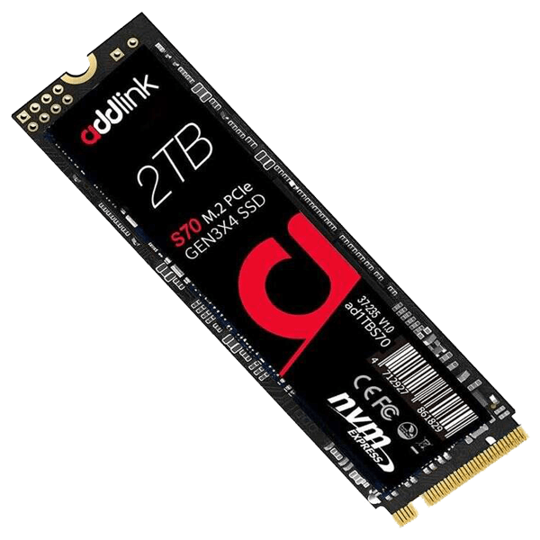 Addlink S70 Lite 2TB SSD NVMe PCIe Gen3x4 M.2-image