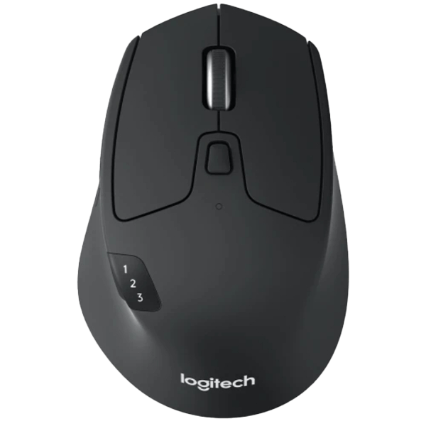 Logitech M720 TRIATHLON Multi-Device Wireless Mouse with Hyper-fast scrolling-image