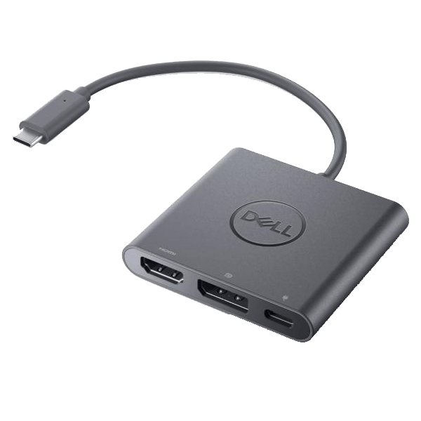 Dell Adapter USB-C to HDMI/DP with Power Pass-Through-image