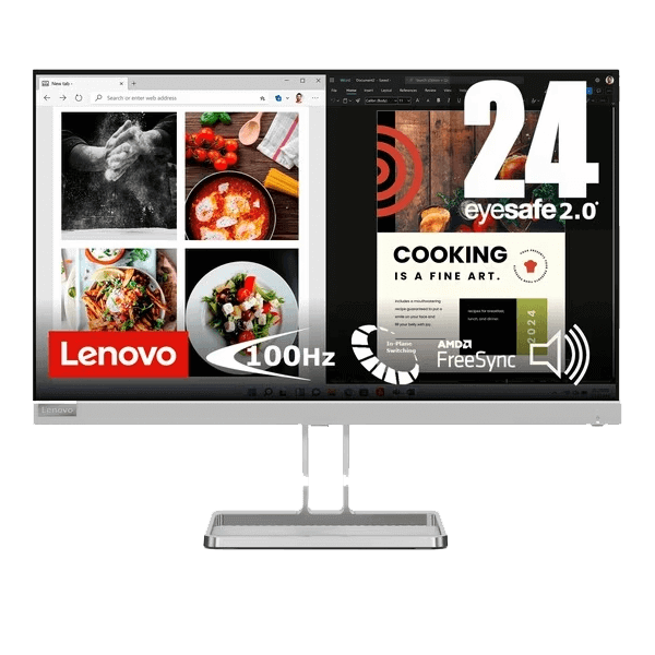 Lenovo 24" L24i-40 1080P 100hz IPS 99% SRGB-image