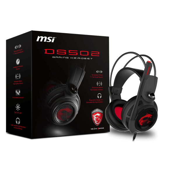 MSI DS502 GAMING HEADSET-image